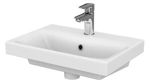 Cersanit Moduo lavoar 50x35 cm dreptunghiular clasică-mobilier alb luciu K116-008