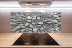 Sticlă pentru bucătărie 3D Abstracție