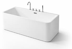 Cada baie Malaga dreptunghiulara 170x75 cu baterie