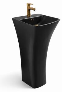 Lavoar stativ baie negru 44 x 43 x 84 cm