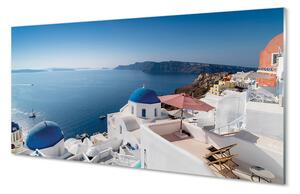 Panouri de sticlă Grecia panorama mare a clădirilor