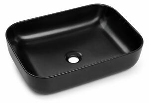 Lavoar pe blat negru mat 8509BM