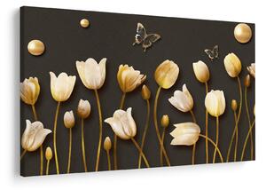 Tablou - Lalele - abstract (90x60 cm)