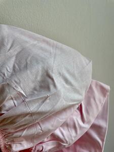 Cearceaf din bumbac cu elastic roata pentru patut 120x60 cm Kidizi Pink RESIGILAT