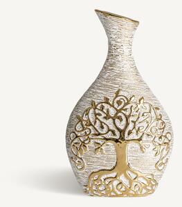 Vază aurie din ceramică Tree – Burkina