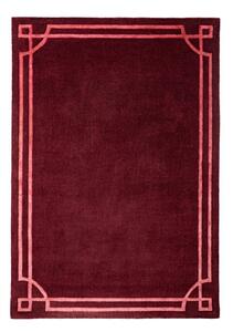 Covor burgundy țesut manual din lână 200x290 cm Gatsby – Flair Rugs