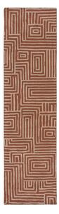 Covor tip traversă teracotă 80x300 cm Kylo – Flair Rugs