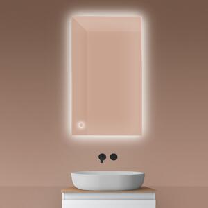 Oltens Nordlis oglindă 60x100 cm dreptunghiular cu iluminare cu covoraș de încălzire 64111000