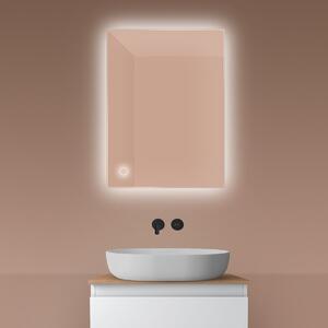 Oltens Nordlis oglindă 60x80 cm dreptunghiular cu iluminare cu covoraș de încălzire 64115000