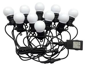 Șir LED exterior STRING 5m 10xLED/0,5W/230V IP44 3000K
