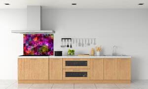 Panou sticlă decorativa bucătărie valuri abstracte
