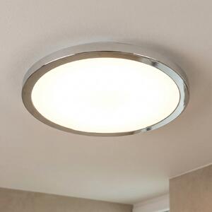 LIGHTME Plafonieră cu LED Aqua Ø30,2cm cromat, Metalic, Baie, Metal, Modern