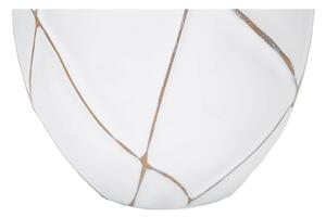 Veioză albă-crem cu abajur textil (înălțime 60 cm) Lines – Mauro Ferretti