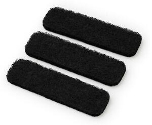 Set de filtre de rezervă pentru litieră pisici negru 3 buc. 4,5x16,5 cm Biala – Rotho