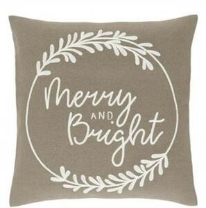 Husa decorativa Merry & Bright, 45 x 45 cm, Westwing Collection