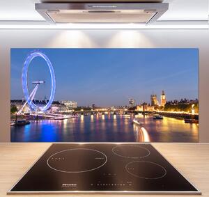 Panou sticlă decorativa bucătărie London Eye