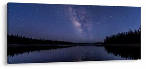 Tablou cu cerul nocturn (120x50 cm)