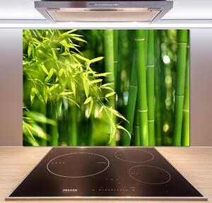 Sticlă printata bucătărie Bambus