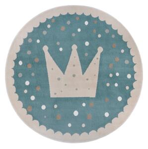 Covor pentru copii albastru ø 100 cm Crown – Hanse Home