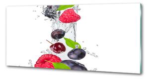 Panou de bucătărie Fructele si apa