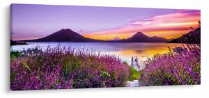 Tablou cu lac (120x50 cm)
