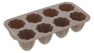 Formă de copt din silicon 14x28 cm Dome Latte – Blomsterbergs