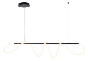 Lustră LED pe cablu Zuma Line 20006PM-BK BALBO LED/45W/230V 3000/4000/6000K