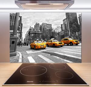 Sticlă bucătărie New York taxiuri