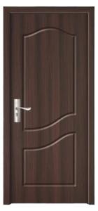 Usa Interior din MDF Novo Doors ND80, Cadru din Lemn Masiv, KIT COMPLET, Toc , Manere si balamale incluse (Culoare: Wenge, Dimensiune: 60 cm, Maner: Standard, Toc: Fix)