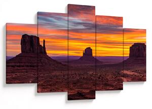 Tablou - Monumentul Valley în Arizona (150x105 cm)