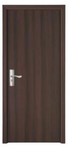 Usa Interior din MDF Novo Doors ND81, Cadru din Lemn Masiv, KIT COMPLET, Toc , Manere si balamale incluse (Culoare: Wenge, Dimensiune: 60 cm, Maner: Standard, Toc: Fix)