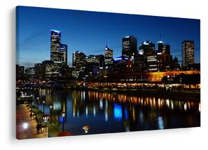 Tablou cu noaptea în Melbourne (90x60 cm)