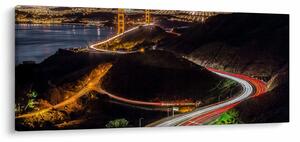 Tablou - Golden Gate Bridge (120x50 cm)