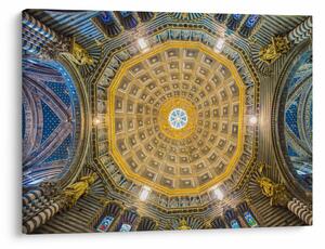 Tablou cu tavanul bisericii Siena (70x50 cm)
