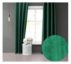 Draperie semi-opacă verde 260x150 cm - Mila Home