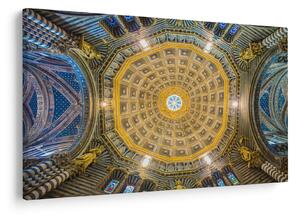 Tablou cu tavanul bisericii Siena (90x60 cm)