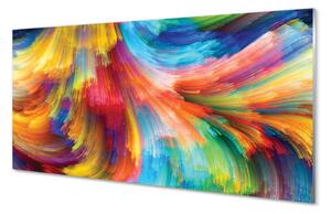 Tablouri acrilice Neregulate colorate dungi fractali