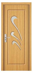 Usa Interior din MDF Novo Doors ND231, Cadru din Lemn Masiv, Geam Sablat, KIT COMPLET, Toc , Manere si balamale incluse (Culoare: Stejar Deschis, Dimensiune: 60 cm, Maner: Standard, Toc: Fix)