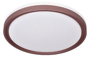 Prezent Plafonieră LED FLOREN 71344-LED, dimmabilă, 30W/230V, 3000/4000/6500K, maro