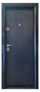 Usa metalica de apartament cu izolatie si vizor Novo Doors First Class NDFC02, Deschidere Stanga Dreapta, Dimensiune 200X88 cm, Tabla 1.2 mm, Kit complet (Culoare: Gri Antracit, Sens deschidere: Stanga)