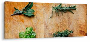 Tablou - Ierburi (120x50 cm)