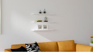 Rafturi de perete alb 3 buc. Boss - Kalune Design
