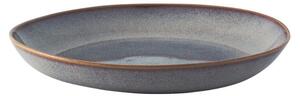 Bol din gresie ceramică Villeroy & Boch Like Lave, ø 28 cm, gri - maro