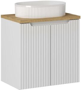 Set dulap Comad Nova White NOVA WHITE 82-60-2D, lavoar Comad Beyond BEYOND 5 WHITE ( E-6564 ), NOVA OAK A 89-60