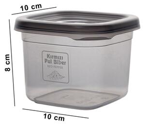 Set 6 recipiente alimentare , UnicUtil, Elegant Versatile, Antracit
