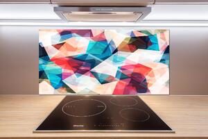 Sticlă printata bucătărie mozaic abstract