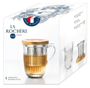 Cană cu filtru din sticlă 280 ml Ouessant – La Rochére