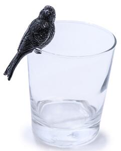 Decoratiune pentru ghiveci COLIBRI negru