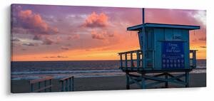 Tablou de pe plaja Santa Monica (120x50 cm)