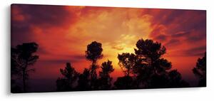 Tablou apus de soare (120x50 cm)